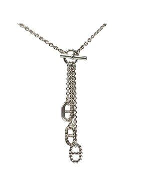 Hermes Necklace Parade PM Silver 40